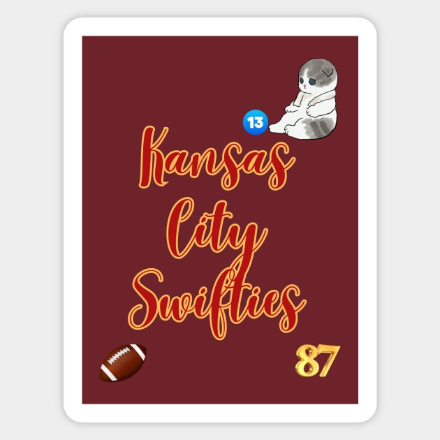 KC Swifties Sticker by StudyingScarlet